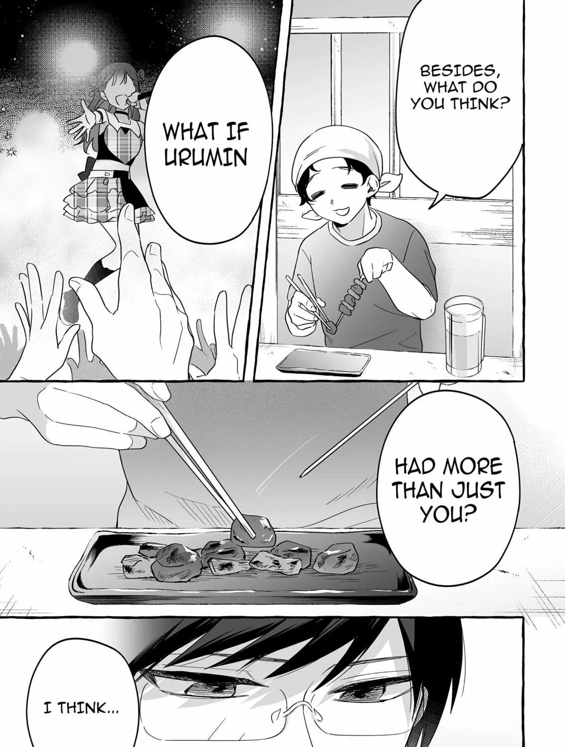Damedol to Sekai ni 1-ri Dake no Fan Chapter 23 page 17 - 