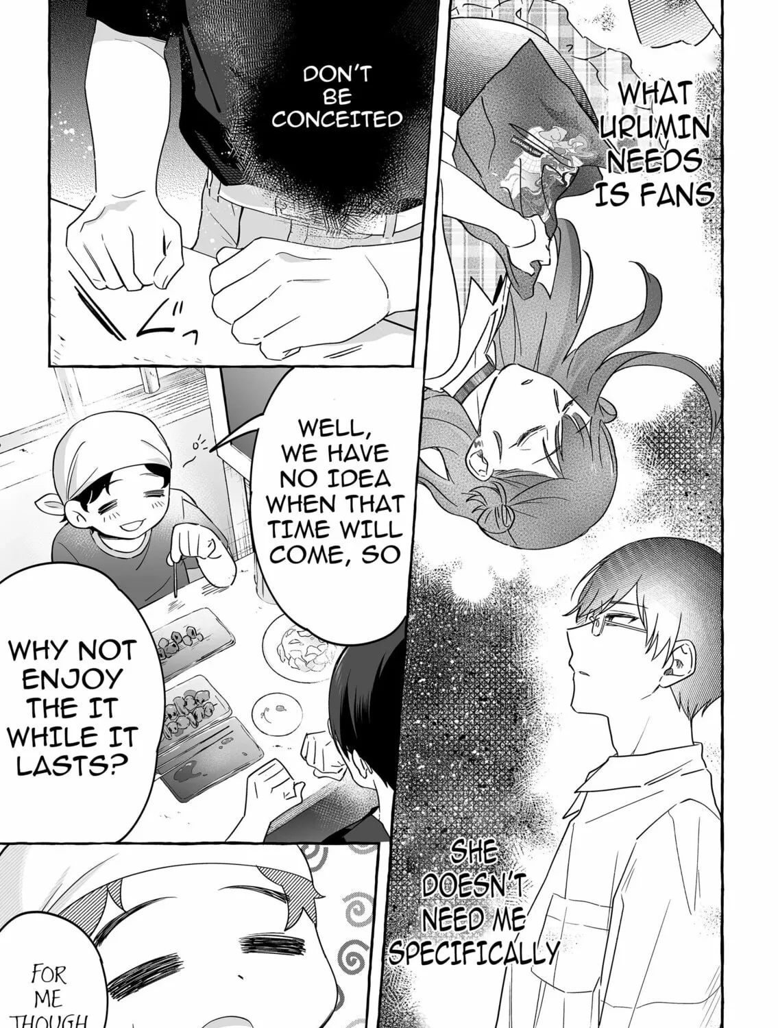 Damedol to Sekai ni 1-ri Dake no Fan Chapter 23 page 21 - 