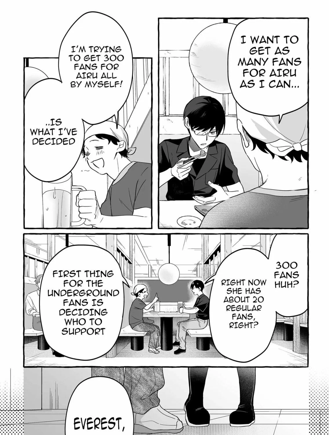 Damedol to Sekai ni 1-ri Dake no Fan Chapter 23 page 23 - 