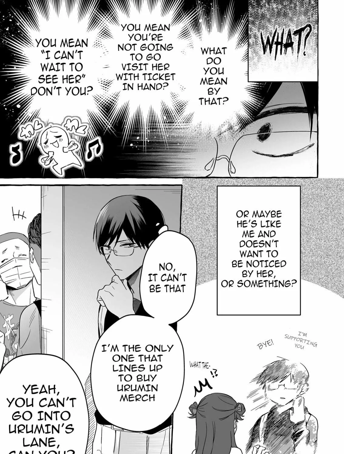 Damedol to Sekai ni 1-ri Dake no Fan Chapter 23 page 5 - 