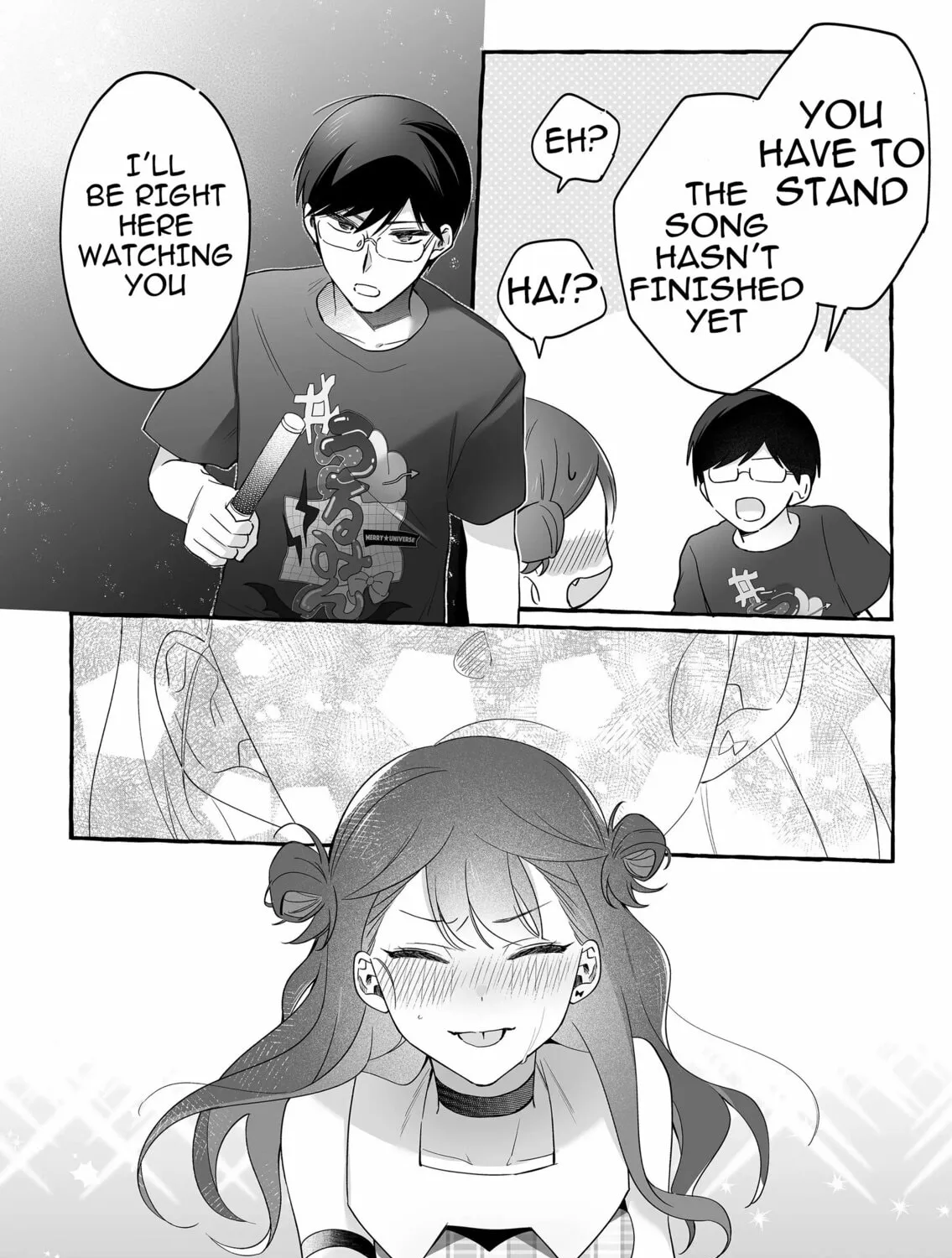 Damedol to Sekai ni 1-ri Dake no Fan Chapter 26 page 27 - 