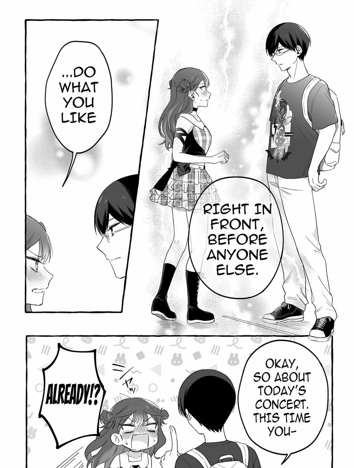 Damedol to Sekai ni 1-ri Dake no Fan Chapter 27 page 35 - 