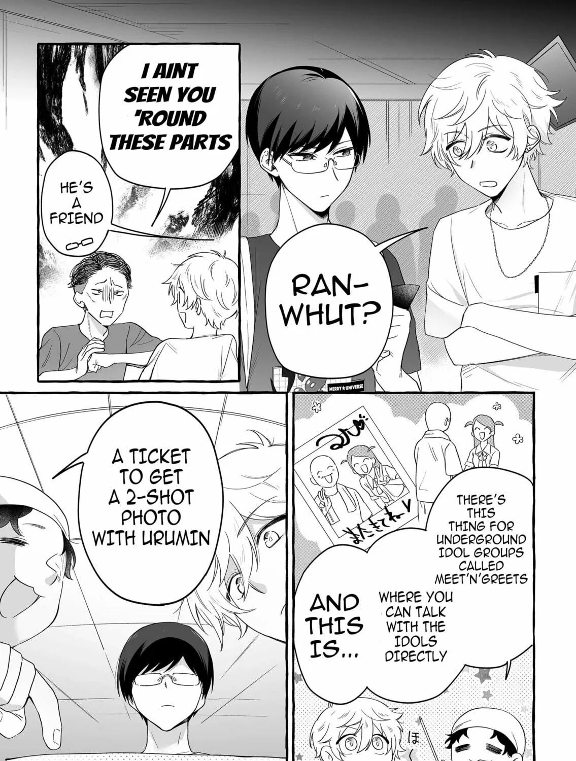 Damedol to Sekai ni 1-ri Dake no Fan Chapter 27 page 5 - 