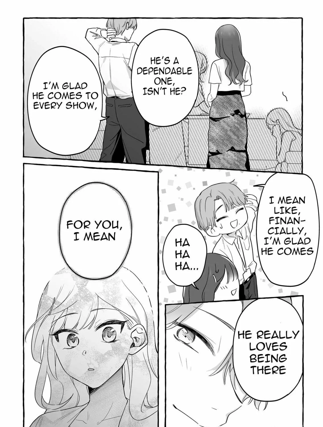 Damedol to Sekai ni 1-ri Dake no Fan Chapter 30 page 23 - 