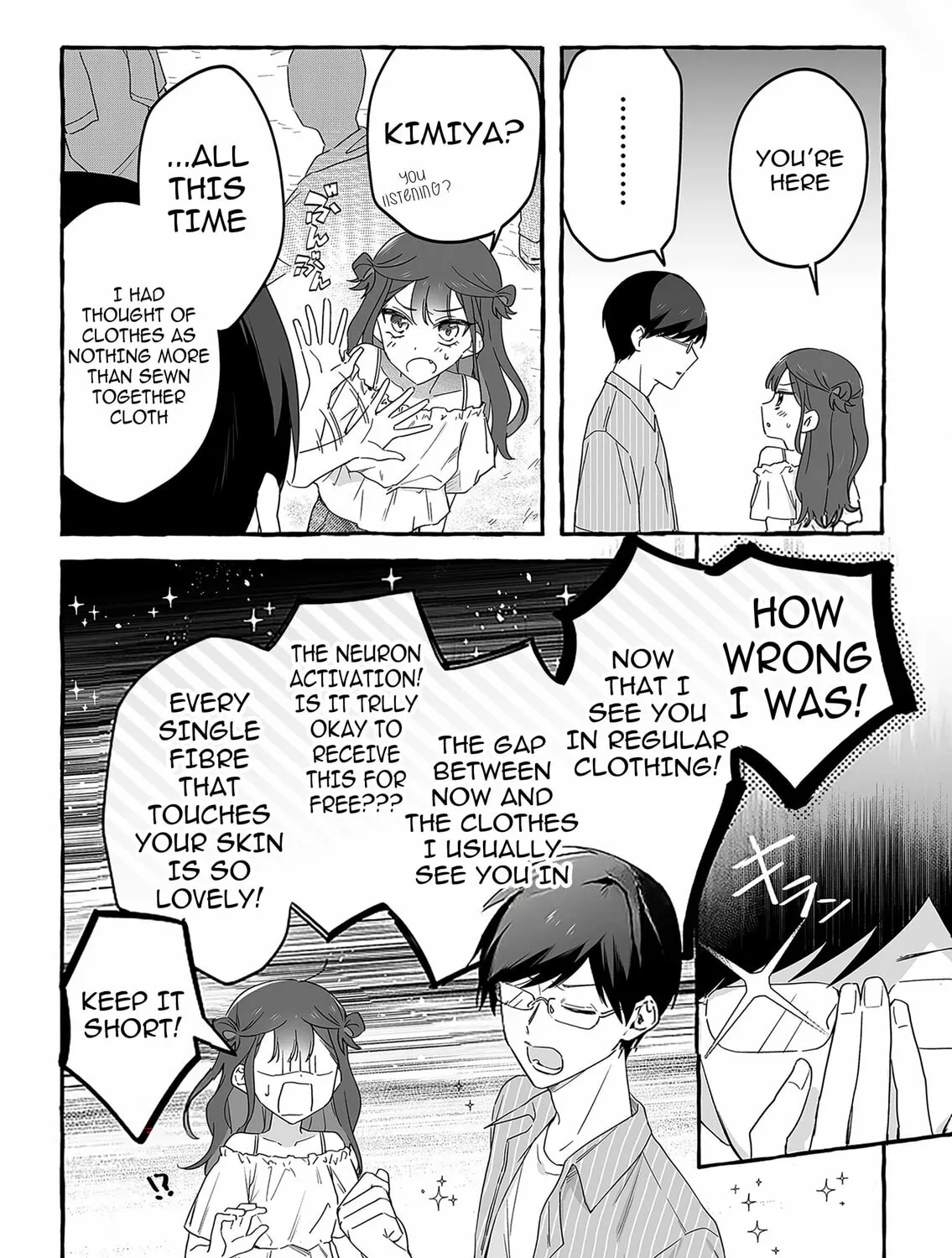 Damedol to Sekai ni 1-ri Dake no Fan Chapter 33 page 13 - 