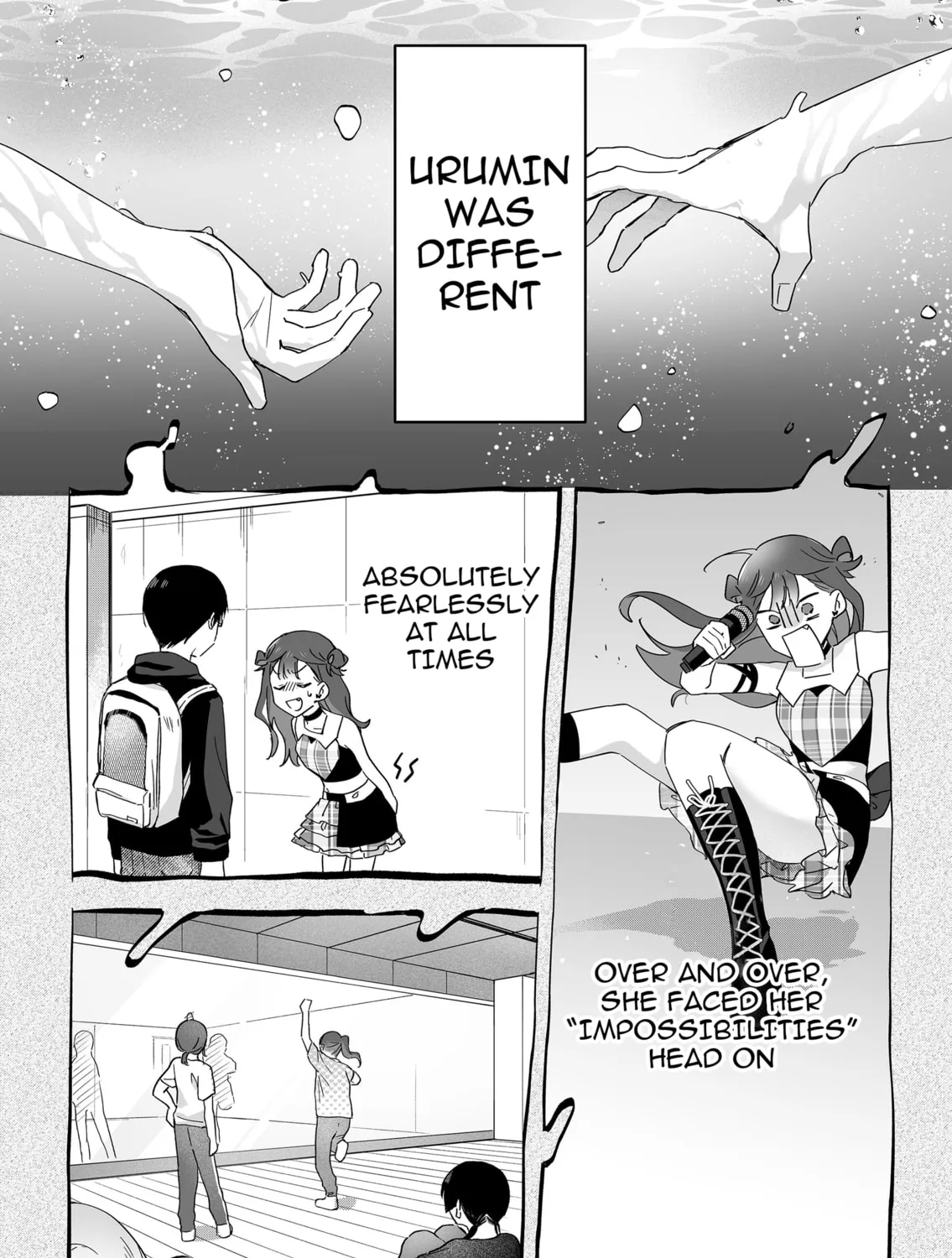 Damedol to Sekai ni 1-ri Dake no Fan Chapter 35 page 7 - 