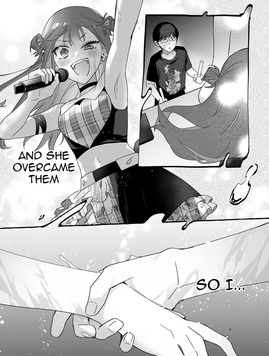 Damedol to Sekai ni 1-ri Dake no Fan Chapter 35 page 9 - 