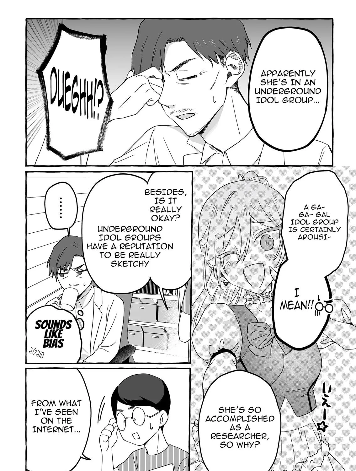 Damedol to Sekai ni 1-ri Dake no Fan Chapter 37 page 11 - 