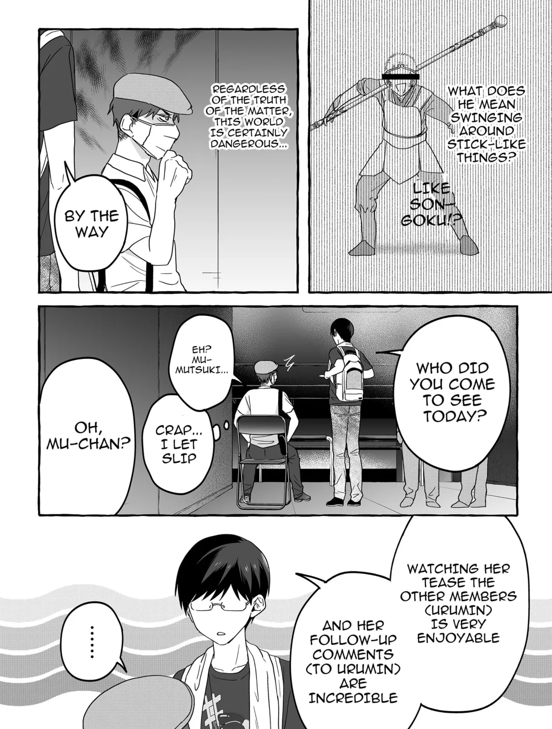 Damedol to Sekai ni 1-ri Dake no Fan Chapter 37 page 31 - 
