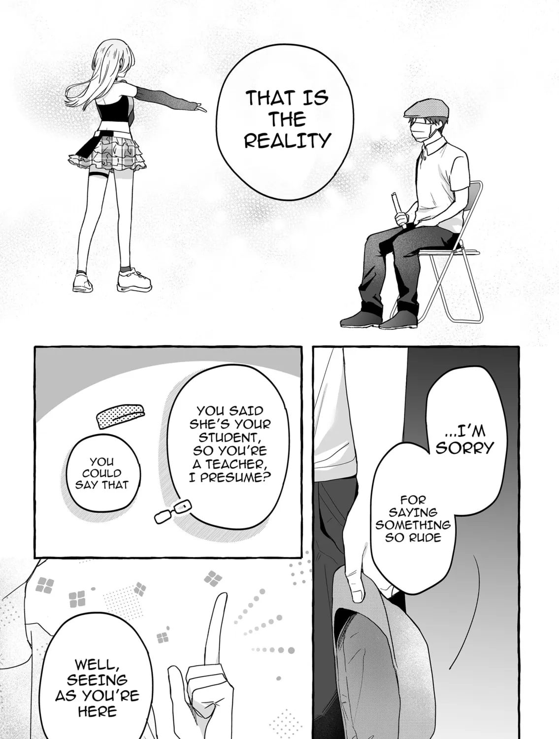 Damedol to Sekai ni 1-ri Dake no Fan Chapter 38 page 25 - 