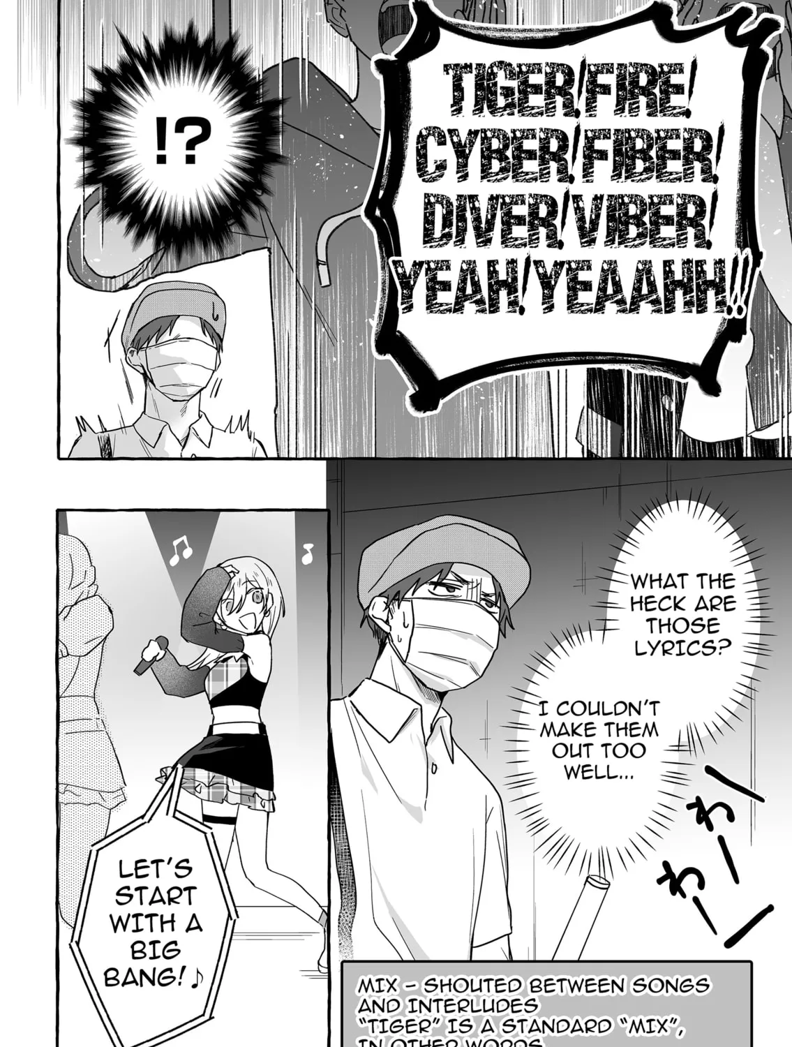Damedol to Sekai ni 1-ri Dake no Fan Chapter 38 page 7 - 