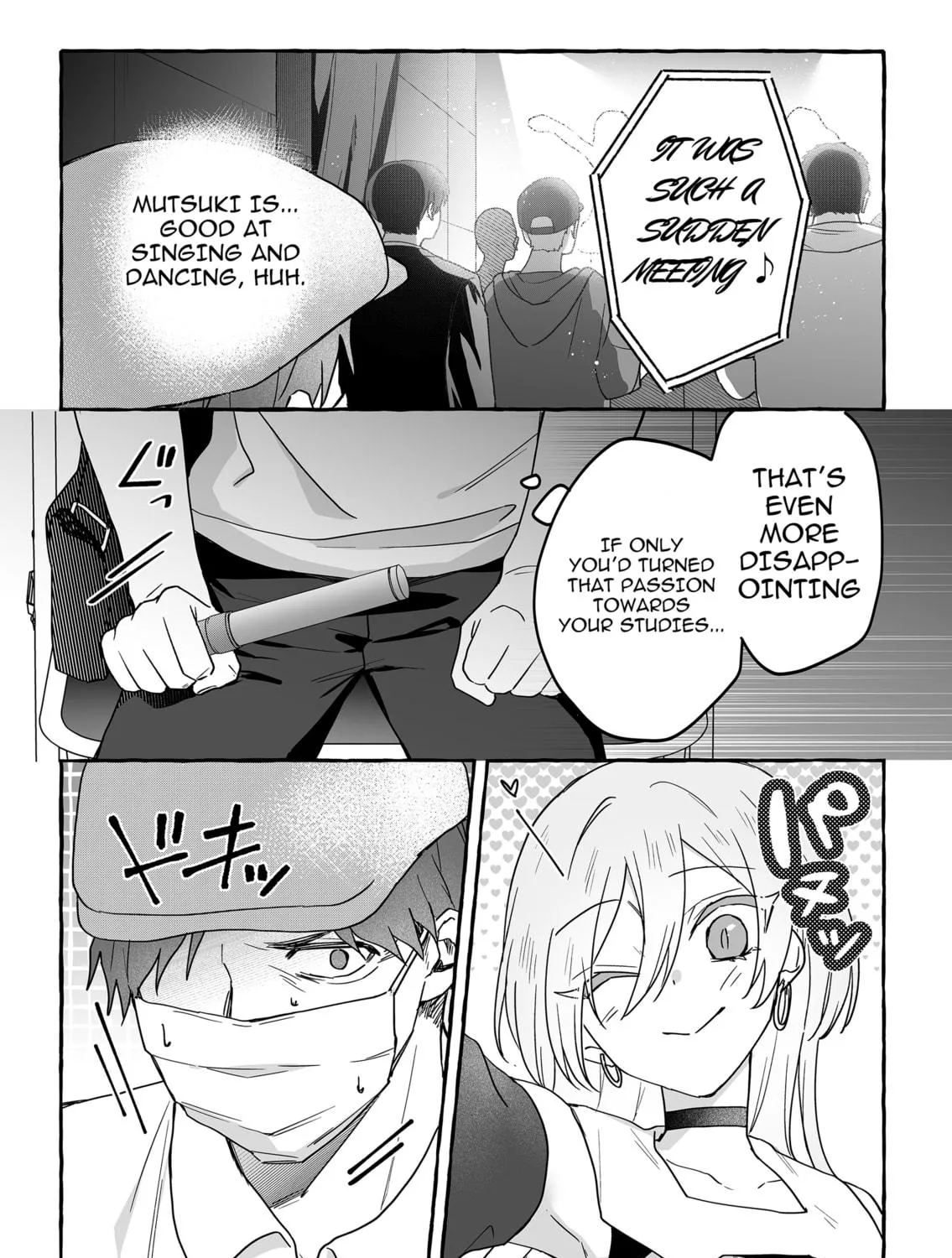 Damedol to Sekai ni 1-ri Dake no Fan Chapter 38 page 9 - 