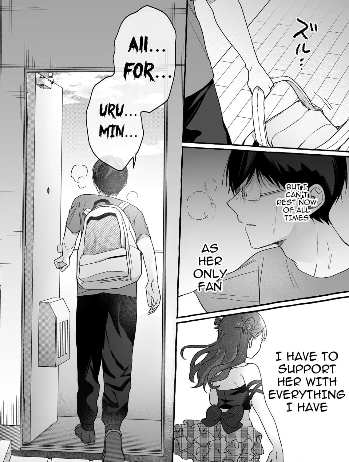 Damedol to Sekai ni 1-ri Dake no Fan Chapter 40 page 19 - 