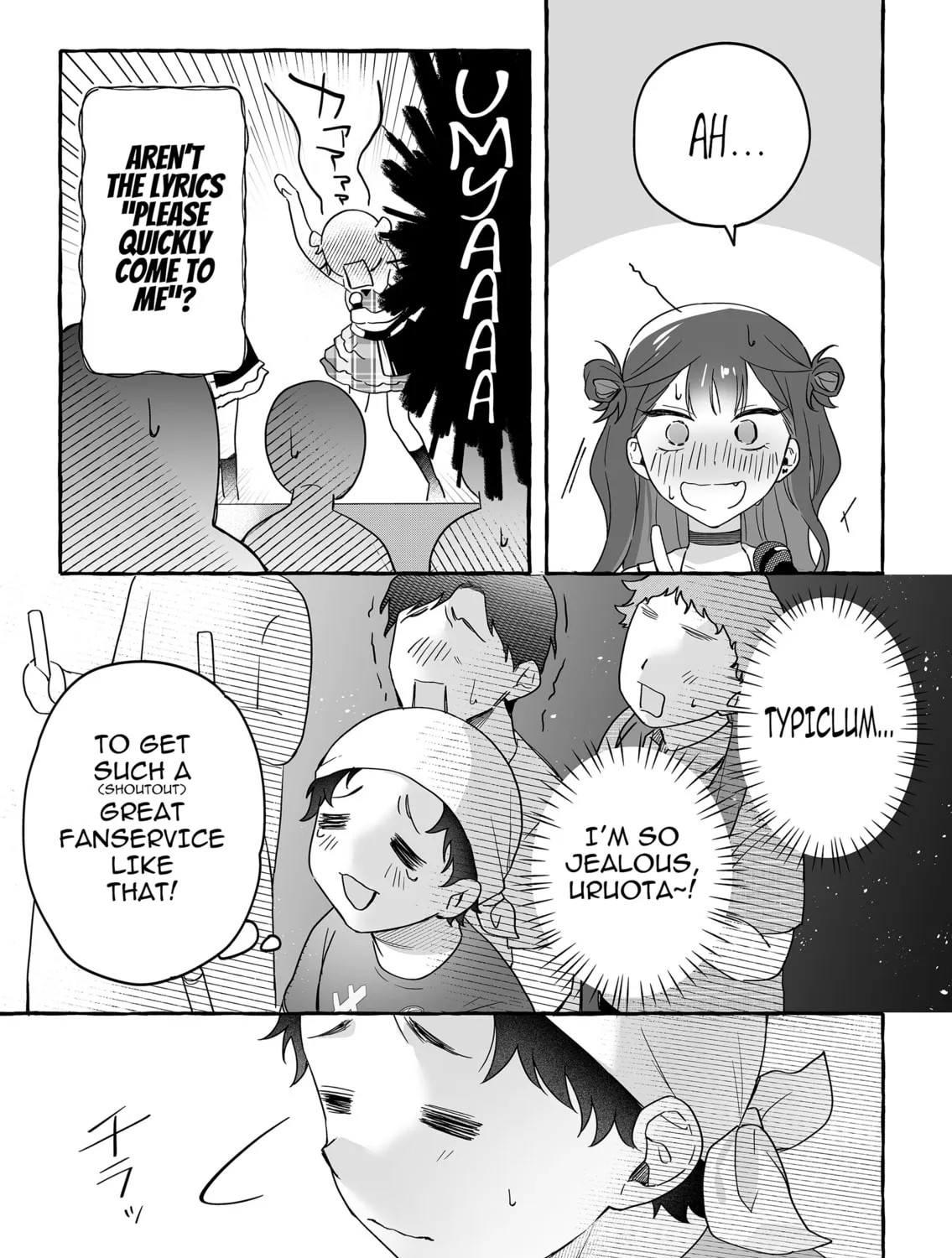 Damedol to Sekai ni 1-ri Dake no Fan Chapter 41 page 13 - 