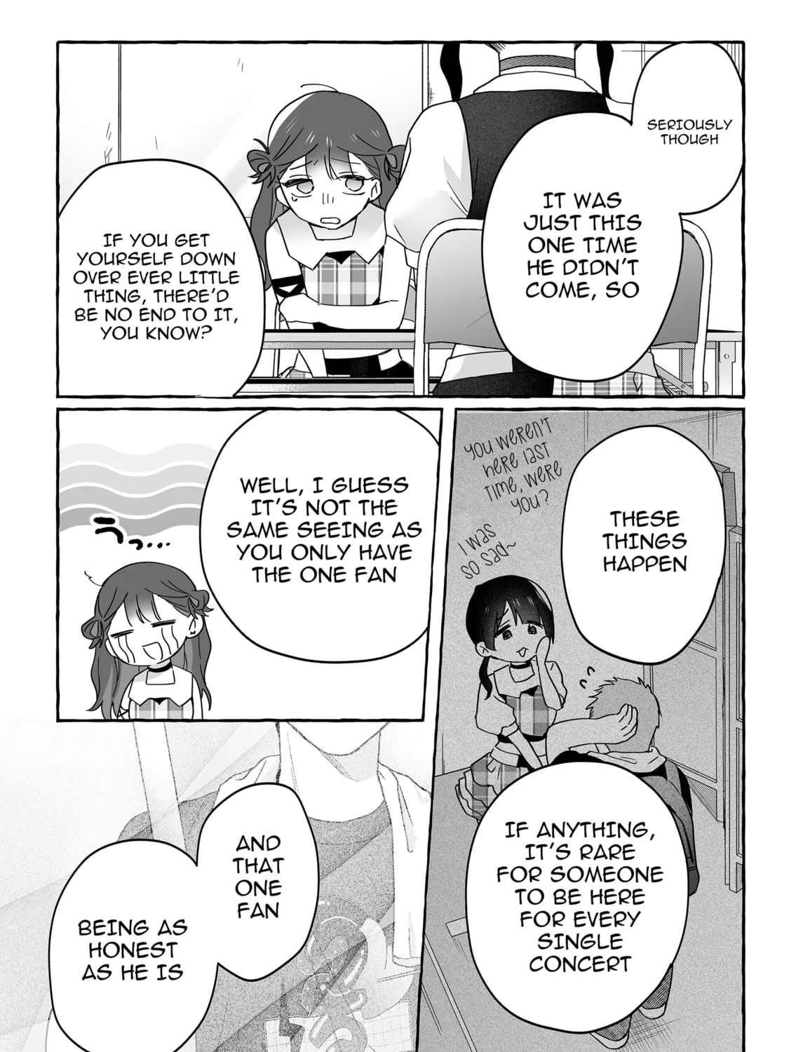 Damedol to Sekai ni 1-ri Dake no Fan Chapter 41 page 19 - 