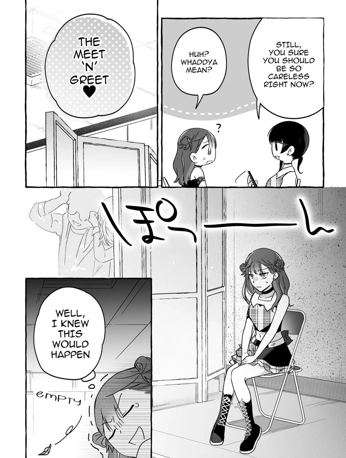 Damedol to Sekai ni 1-ri Dake no Fan Chapter 41 page 23 - 