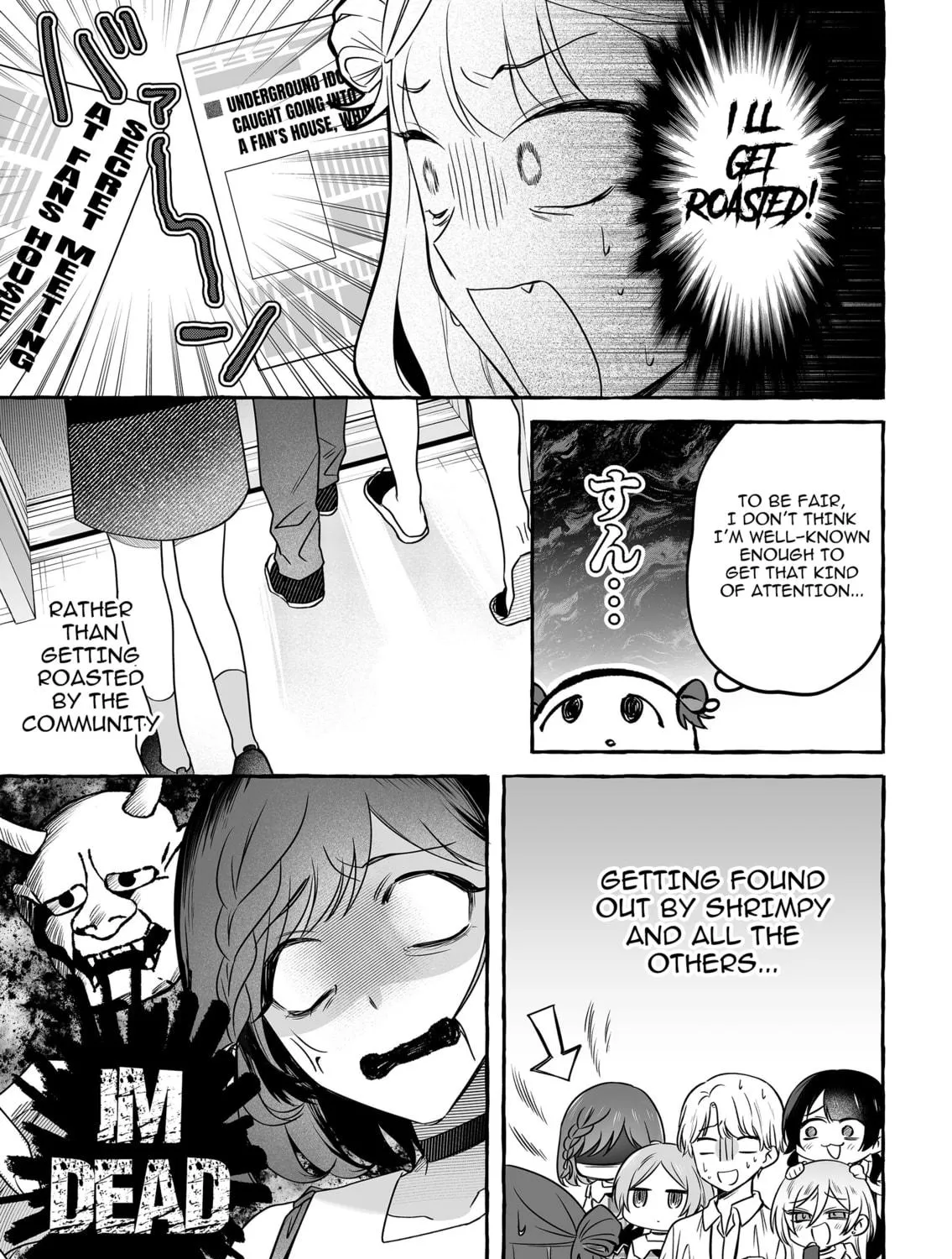 Damedol to Sekai ni 1-ri Dake no Fan Chapter 43 page 9 - 