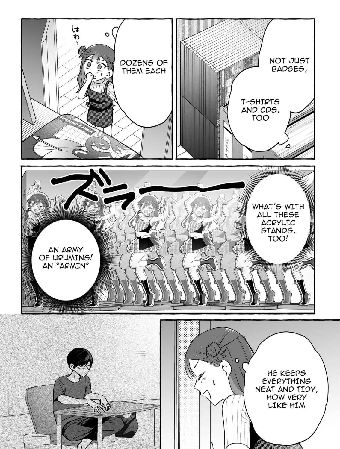Damedol to Sekai ni 1-ri Dake no Fan Chapter 45 page 5 - 