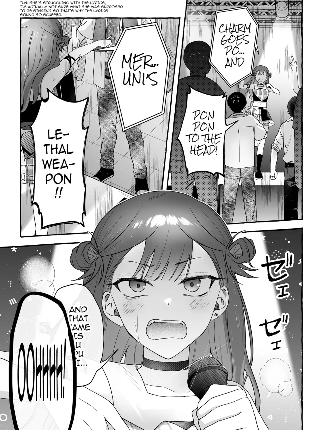 Damedol to Sekai ni 1-ri Dake no Fan Chapter 46 page 1 - 