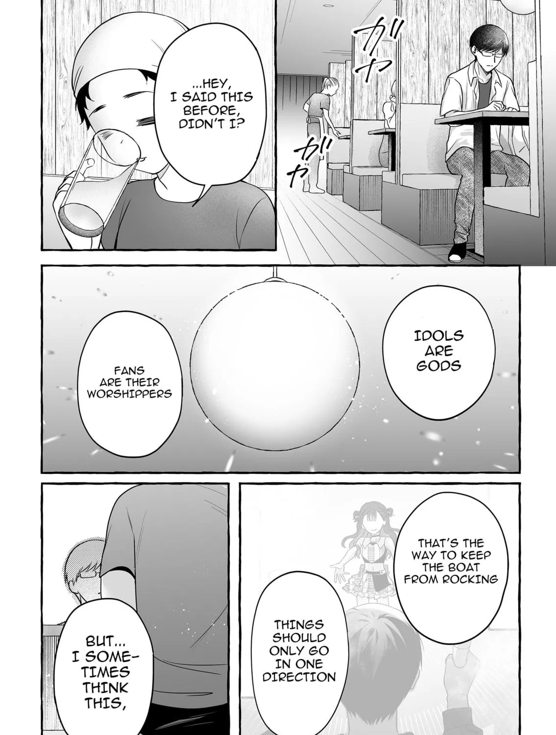 Damedol to Sekai ni 1-ri Dake no Fan Chapter 47 page 23 - 