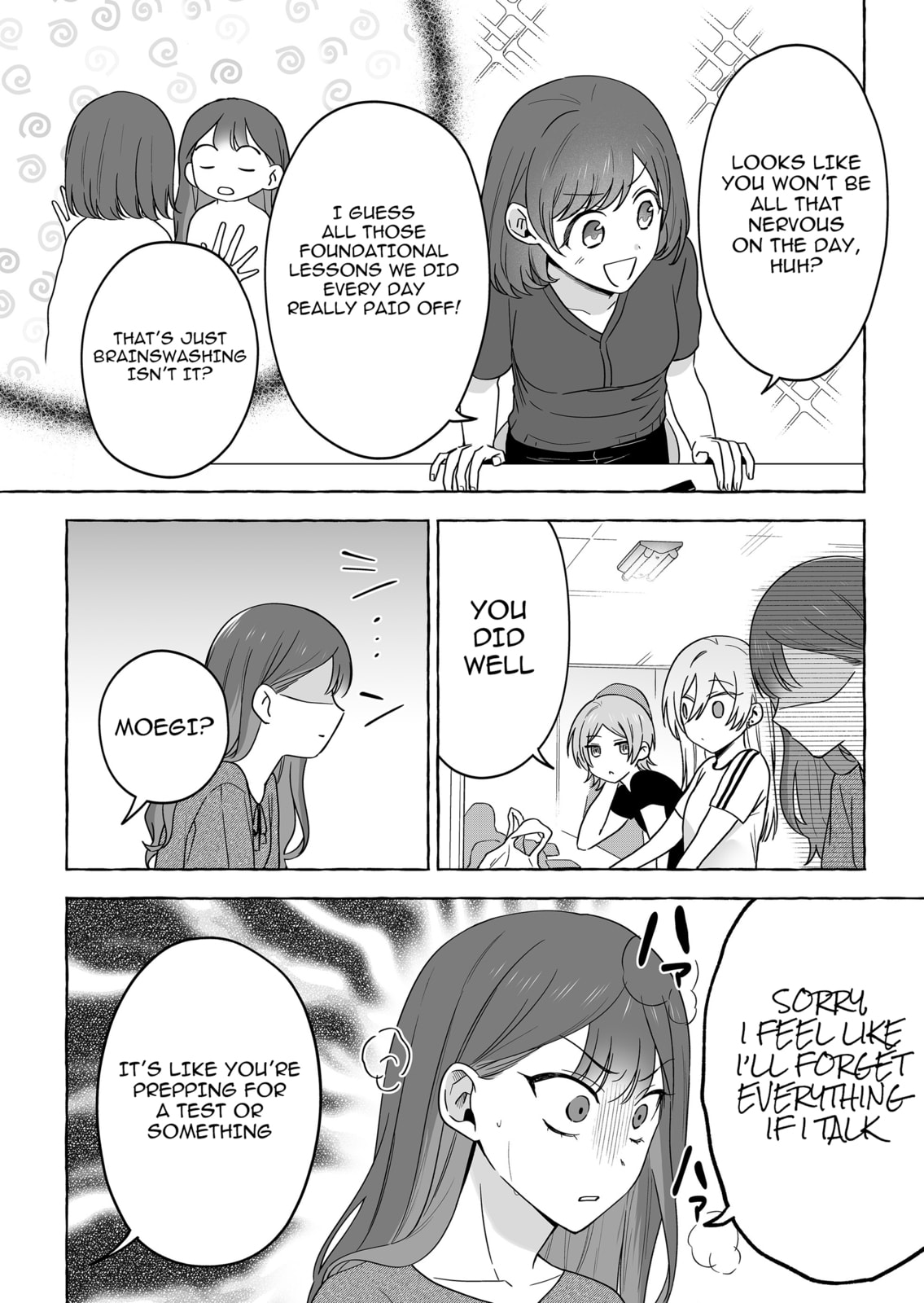 Damedol to Sekai ni 1-ri Dake no Fan Chapter 50 page 2 - 