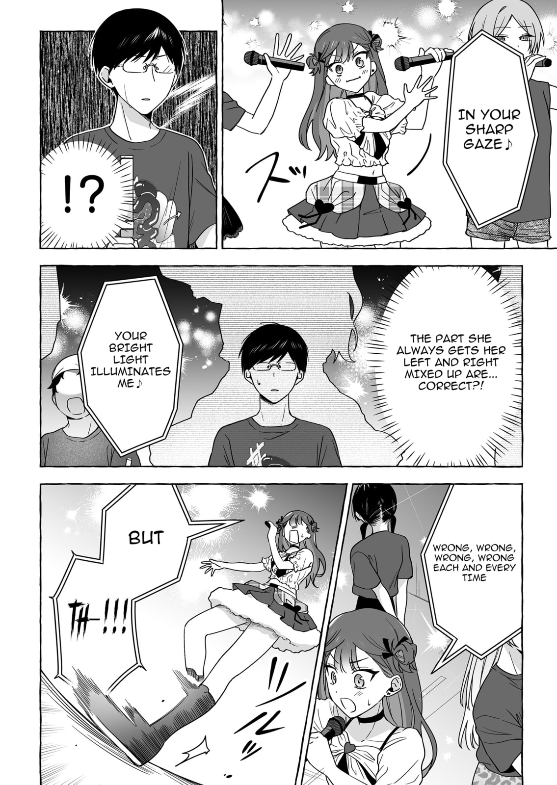 Damedol to Sekai ni 1-ri Dake no Fan Chapter 50 page 14 - 