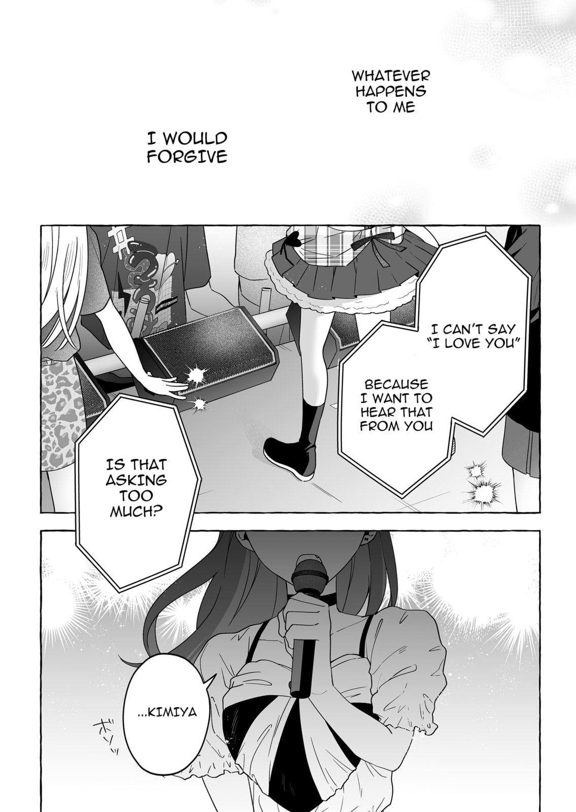 Damedol to Sekai ni 1-ri Dake no Fan Chapter 50 page 18 - 