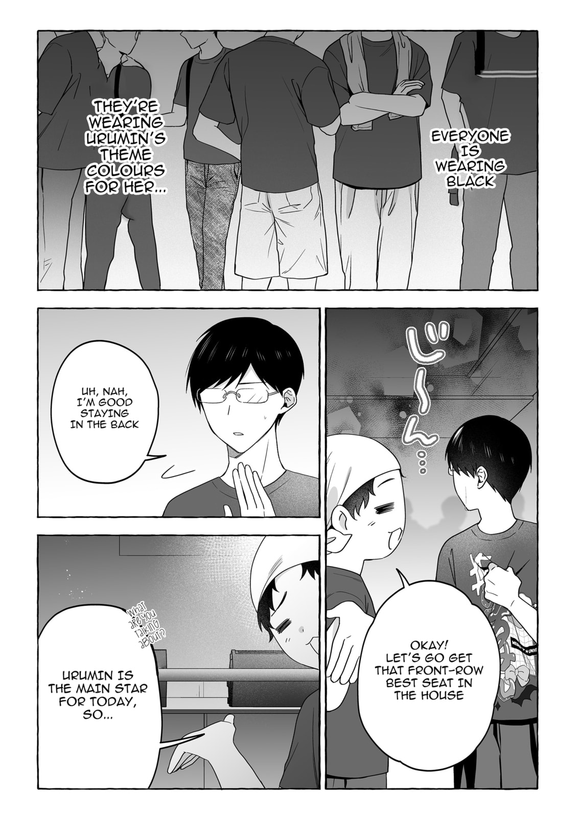 Damedol to Sekai ni 1-ri Dake no Fan Chapter 50 page 9 - 