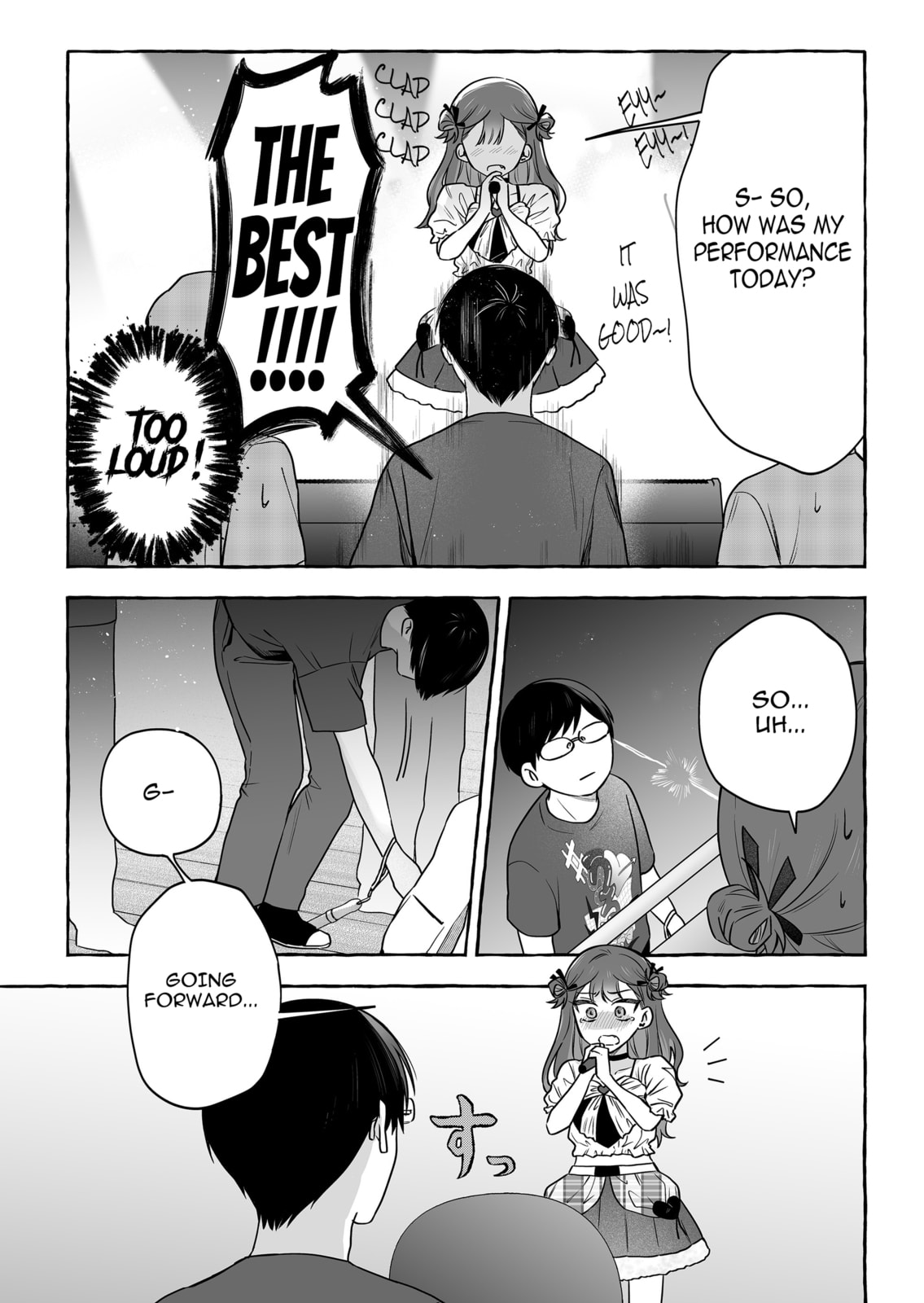 Damedol to Sekai ni 1-ri Dake no Fan Chapter 51 page 8 - 