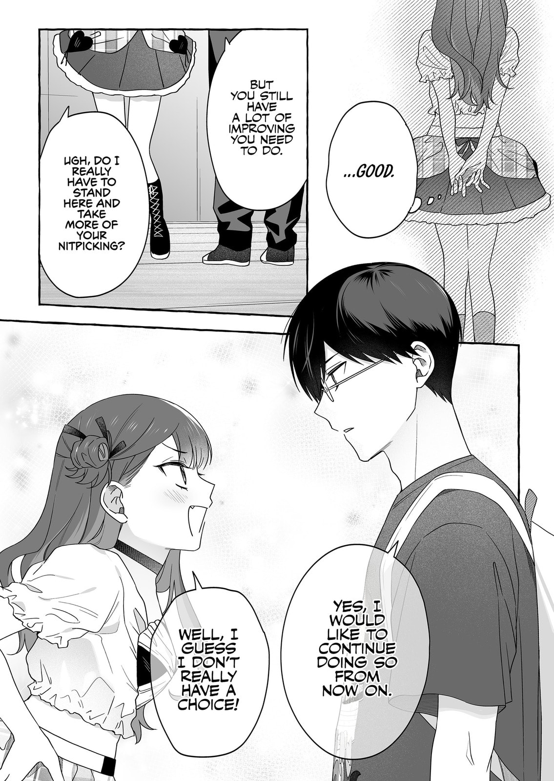 Damedol to Sekai ni 1-ri Dake no Fan Chapter 52 page 12 - 