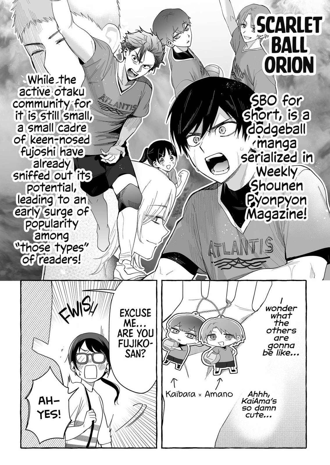 Damedol to Sekai ni 1-ri Dake no Fan Chapter 53 page 2 - 