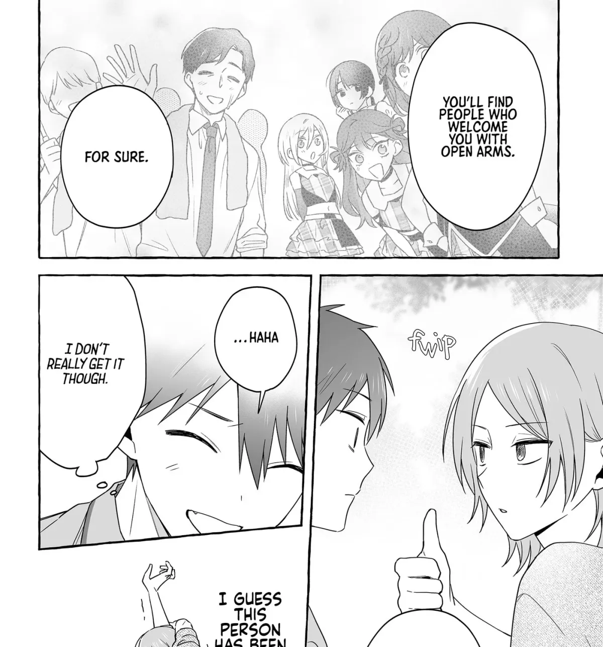Damedol to Sekai ni 1-ri Dake no Fan Chapter 54 page 33 - 