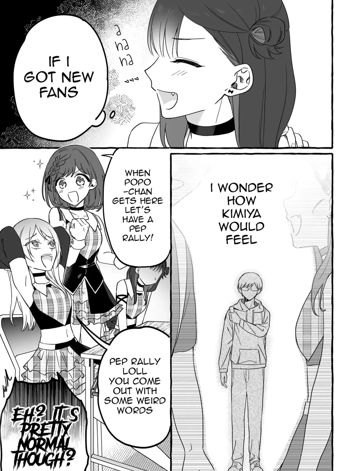 Damedol to Sekai ni 1-ri Dake no Fan Chapter 8 page 21 - 