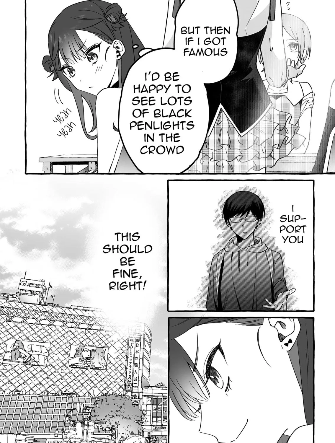 Damedol to Sekai ni 1-ri Dake no Fan Chapter 8 page 23 - 
