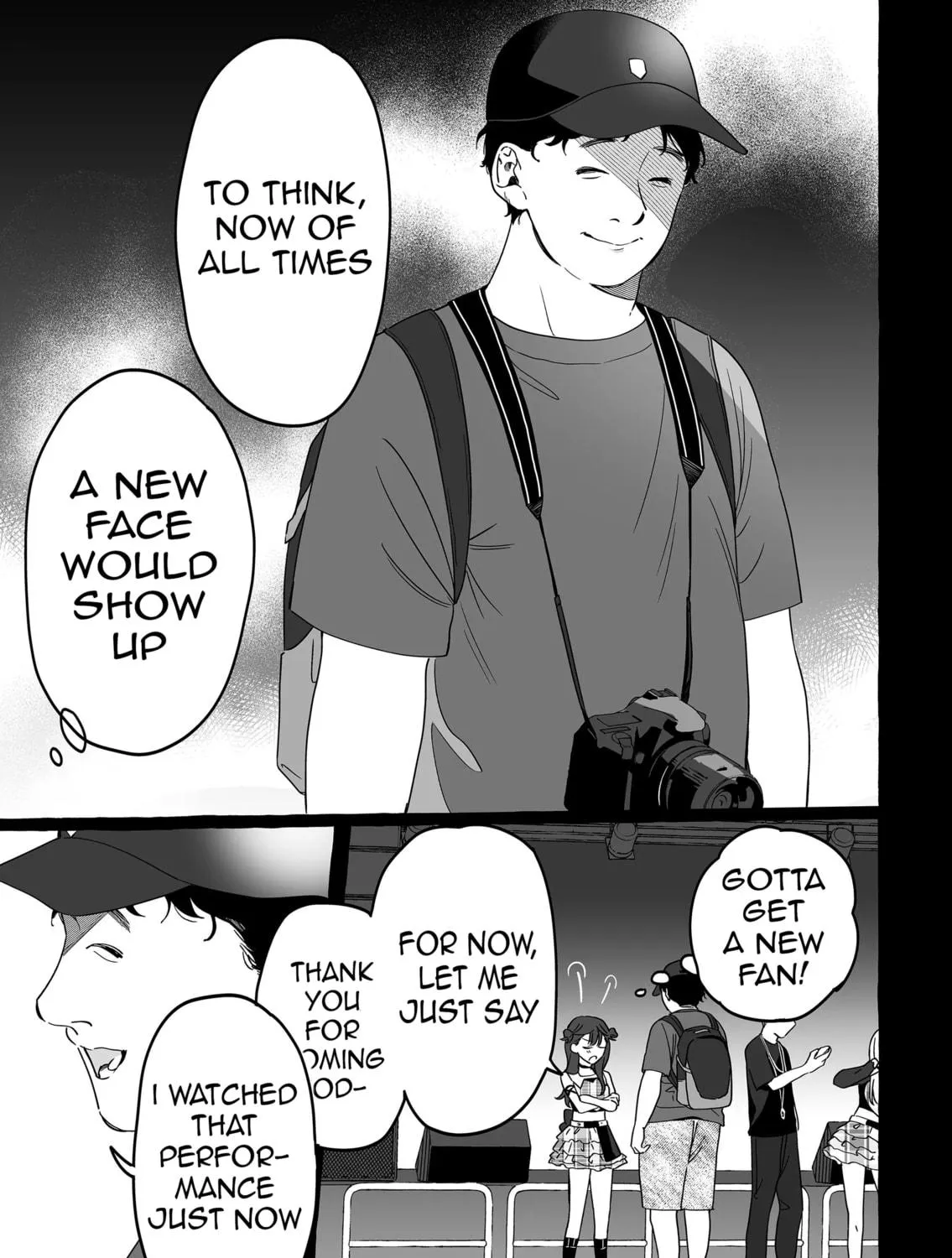 Damedol to Sekai ni 1-ri Dake no Fan Chapter 9 page 17 - 
