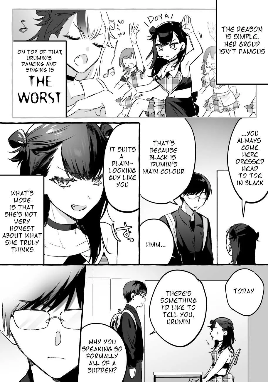 Damedol to Sekai ni Hitori Dake no Fan Chapter 1 page 3 - 