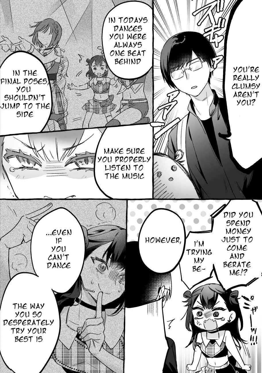 Damedol to Sekai ni Hitori Dake no Fan Chapter 1 page 4 - 