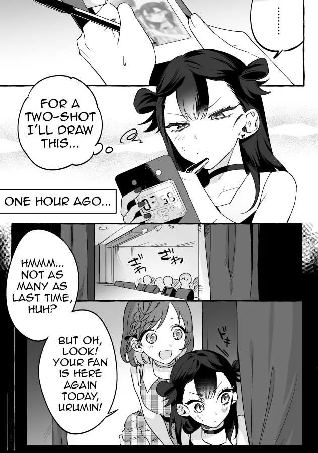 Damedol to Sekai ni Hitori Dake no Fan Chapter 3 page 1 - 