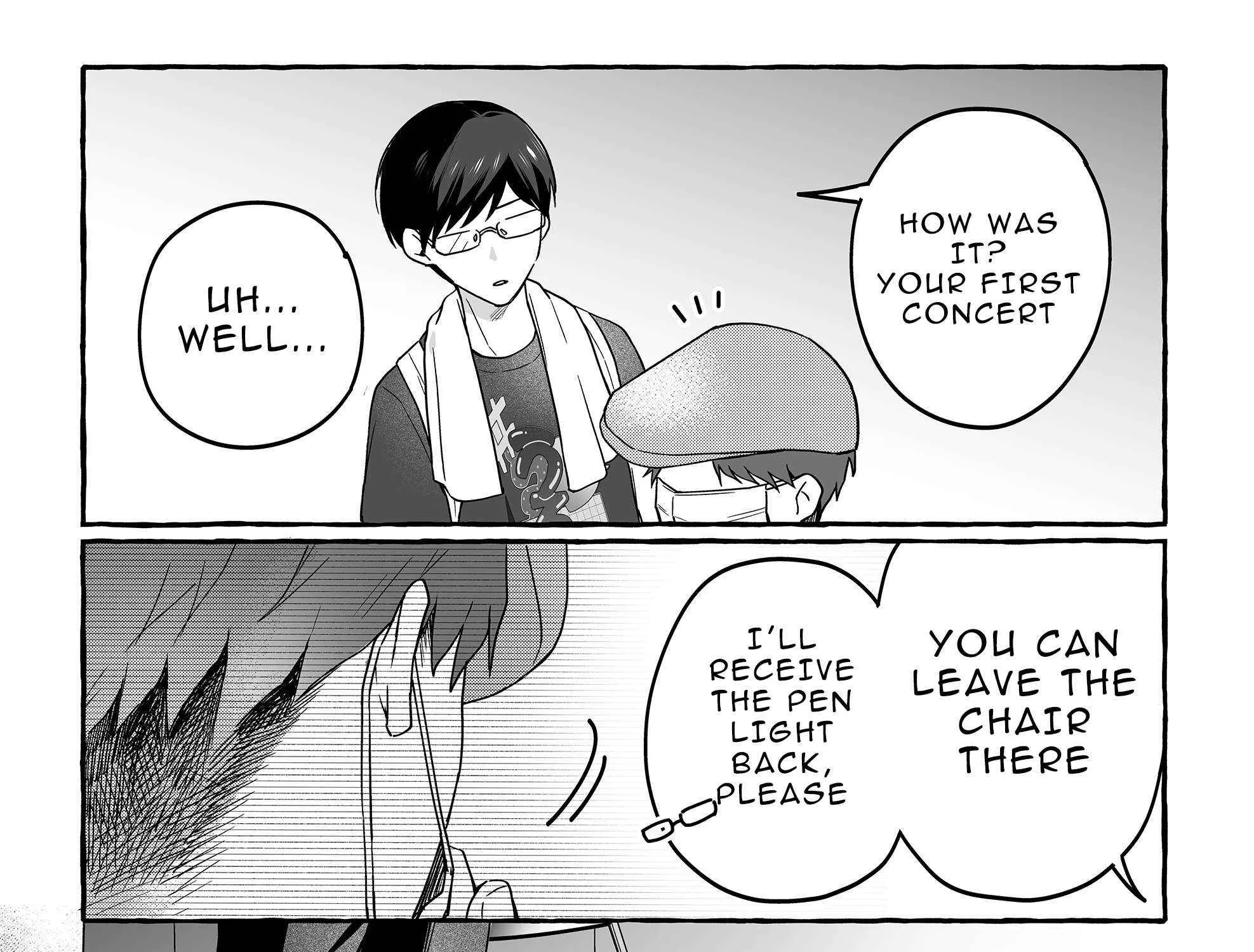 Damedol to Sekai ni Hitori Dake no Fan Chapter 38 page 17 - 