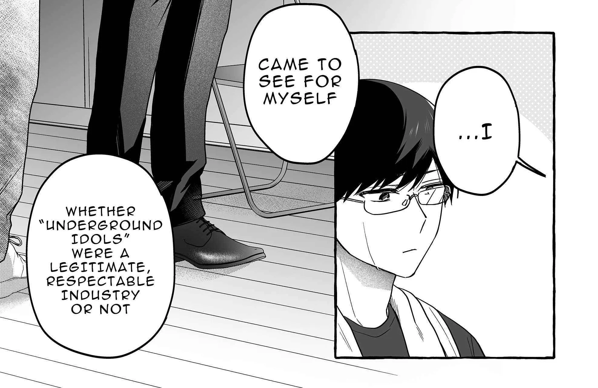 Damedol to Sekai ni Hitori Dake no Fan Chapter 38 page 18 - 