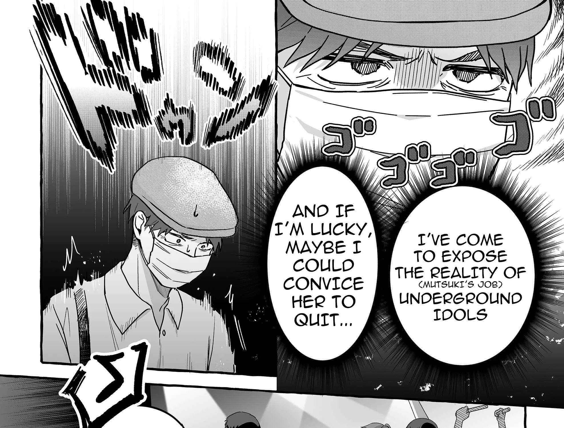 Damedol to Sekai ni Hitori Dake no Fan Chapter 38 page 3 - 
