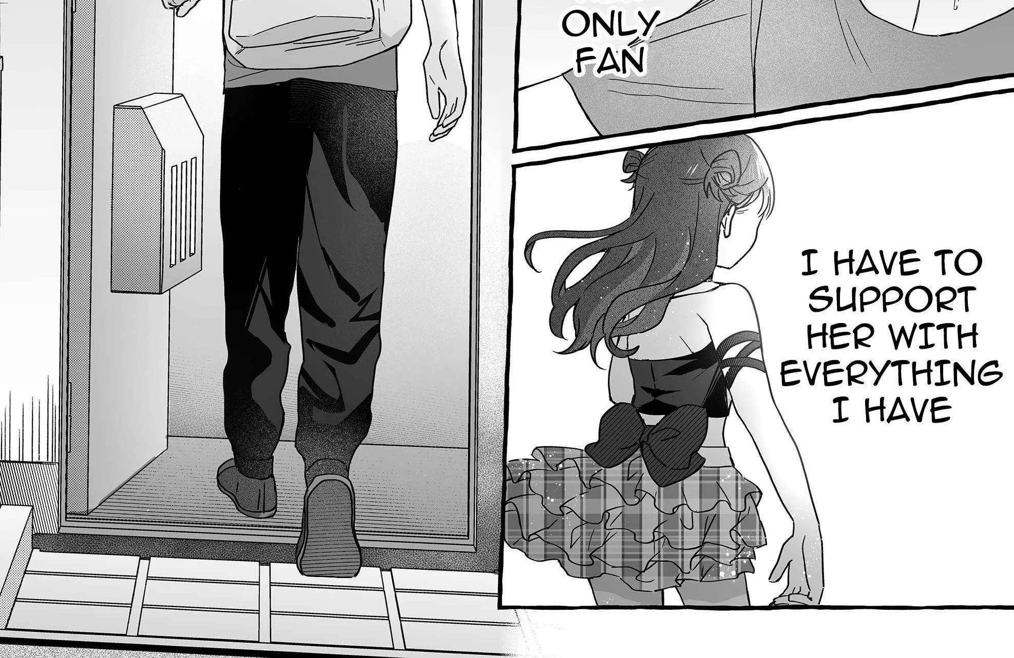 Damedol to Sekai ni Hitori Dake no Fan Chapter 40 page 21 - 