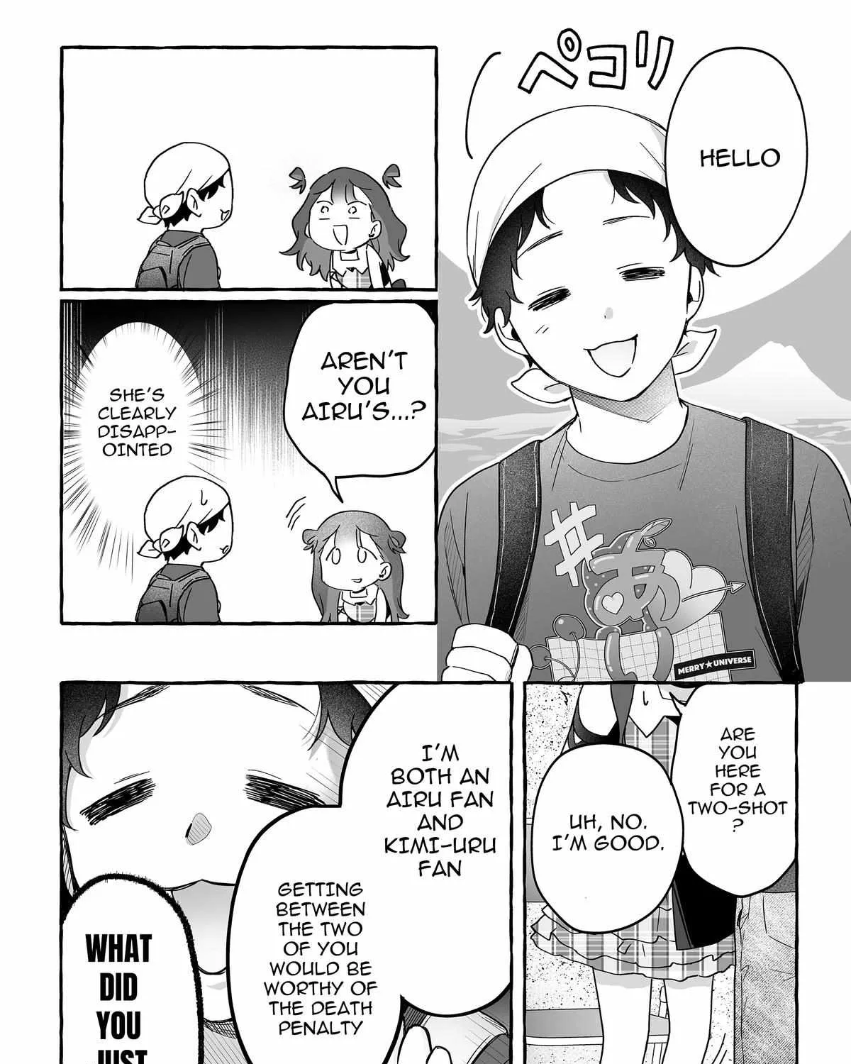Damedol to Sekai ni Hitori Dake no Fan Chapter 41 page 28 - 
