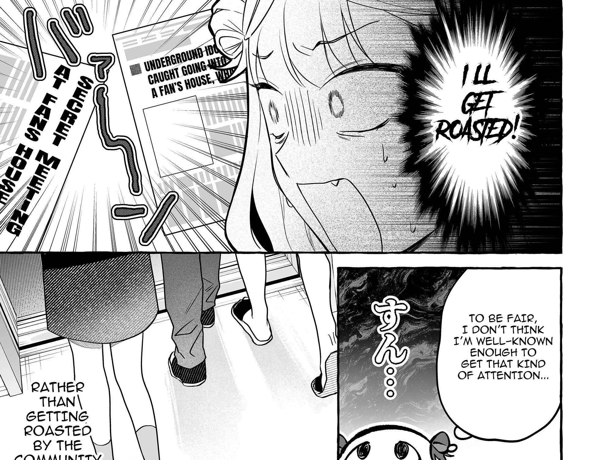 Damedol to Sekai ni Hitori Dake no Fan Chapter 43 page 9 - 