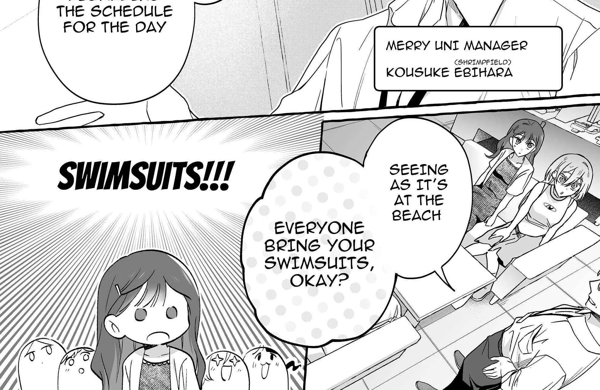 Damedol to Sekai ni Hitori Dake no Fan Chapter 44.5 page 3 - 