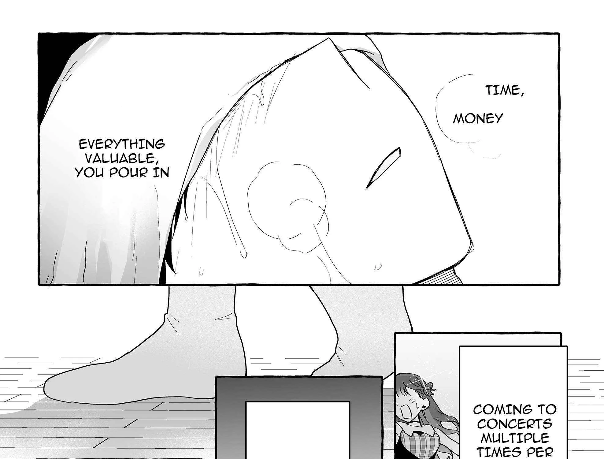 Damedol to Sekai ni Hitori Dake no Fan Chapter 45 page 10 - 