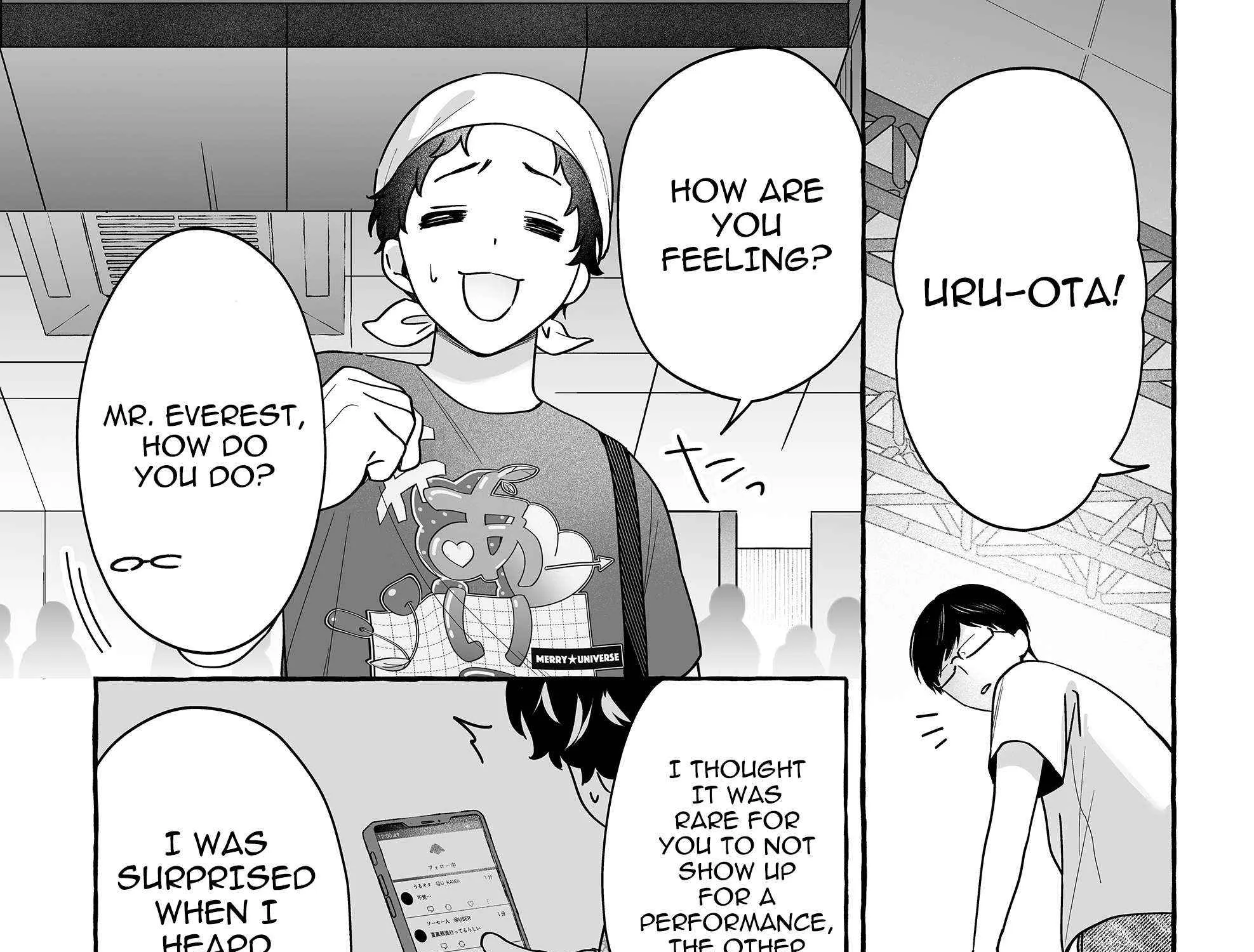 Damedol to Sekai ni Hitori Dake no Fan Chapter 46 page 8 - 