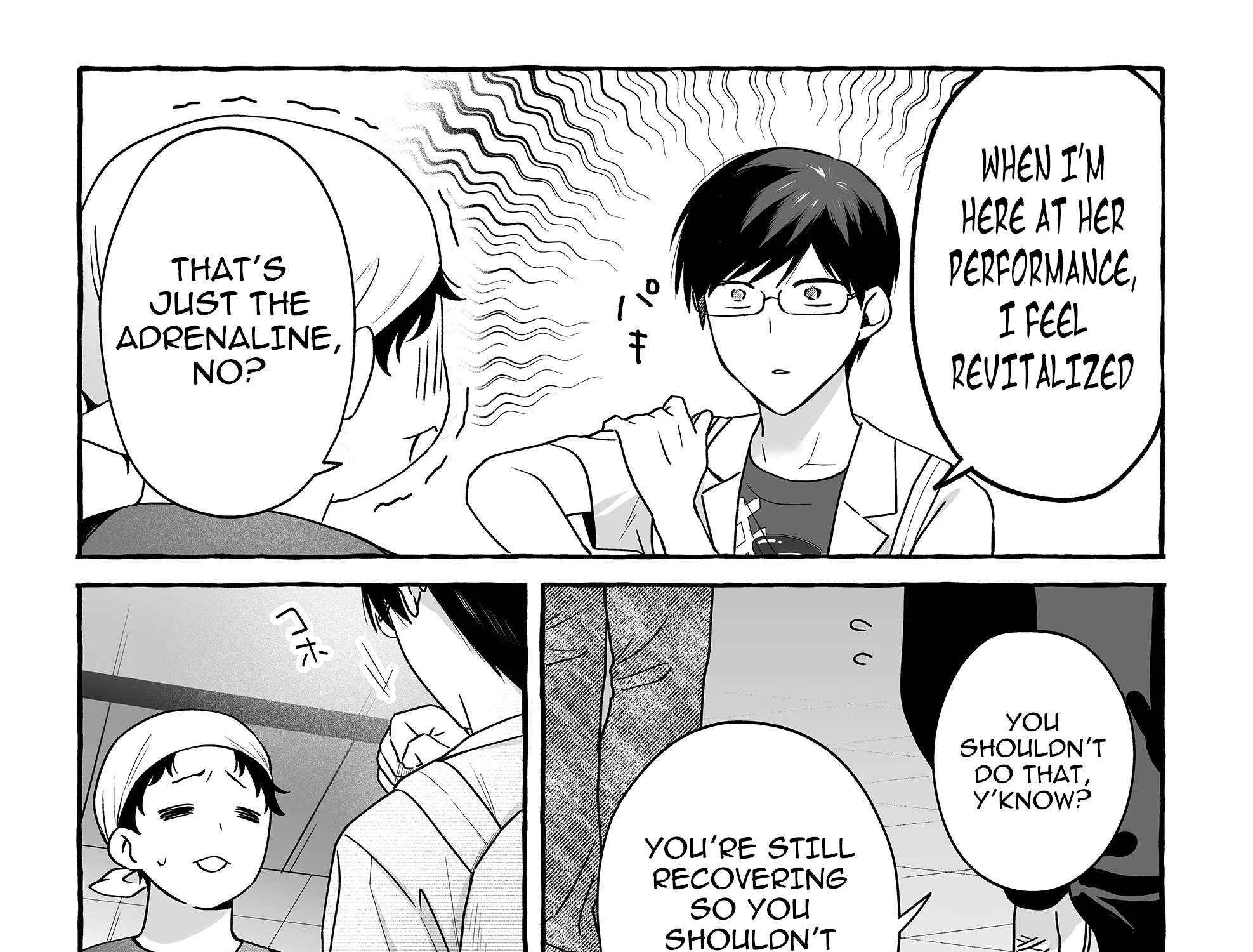 Damedol to Sekai ni Hitori Dake no Fan Chapter 46 page 10 - 
