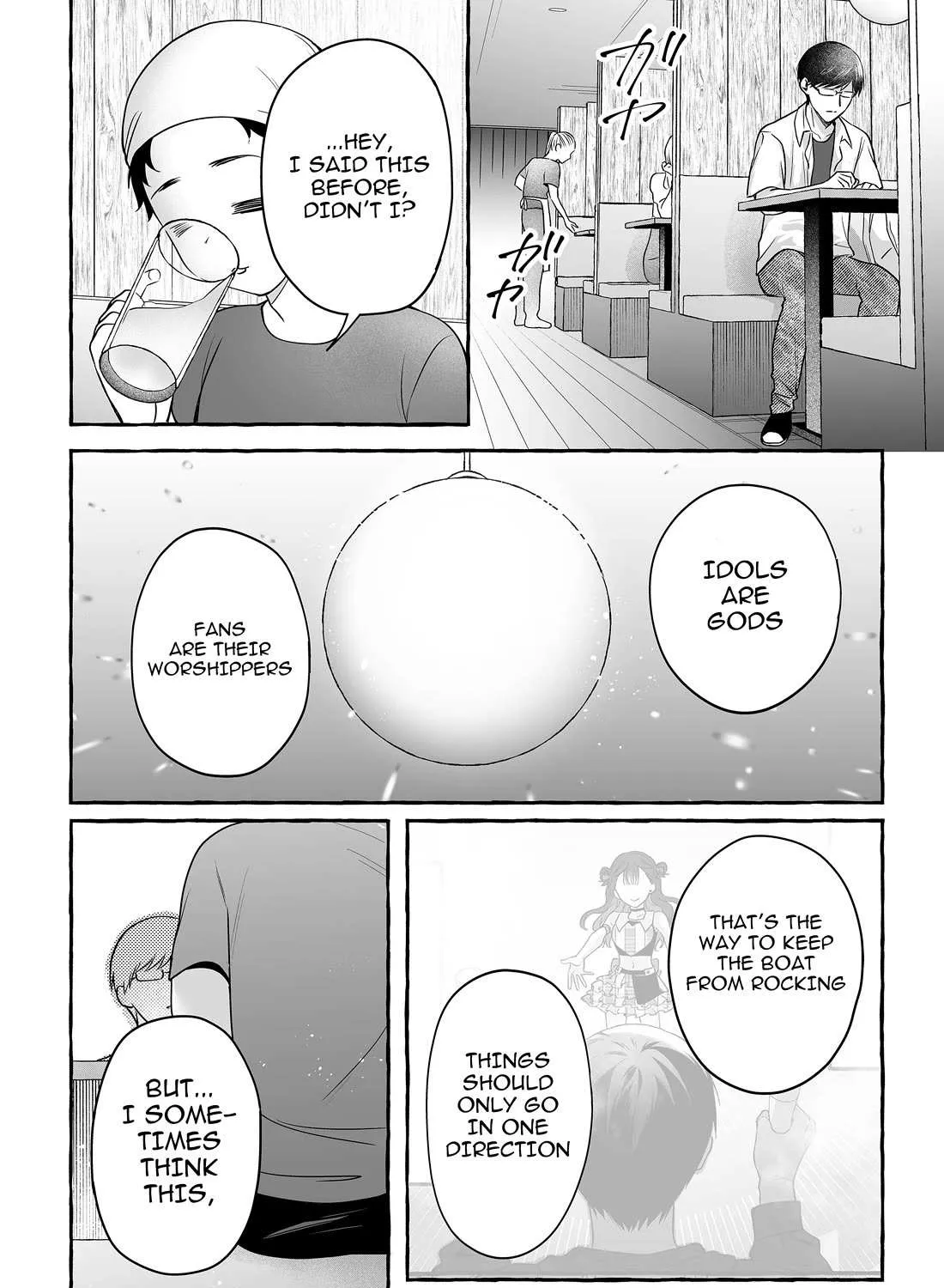 Damedol to Sekai ni Hitori Dake no Fan Chapter 47 page 23 - 