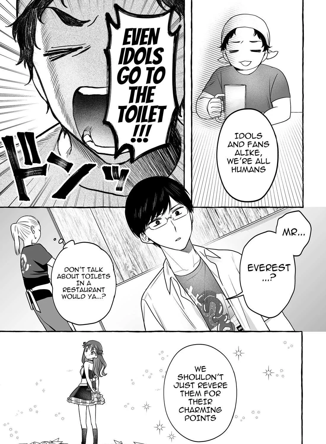 Damedol to Sekai ni Hitori Dake no Fan Chapter 47 page 25 - 